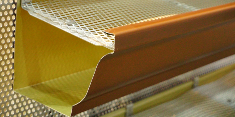 selection of no-clog gutters that can reduce or eliminate the time you have to spend on this chore
